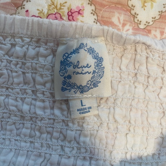 White Ruffle Mini Skirt - Picture 2 of 2